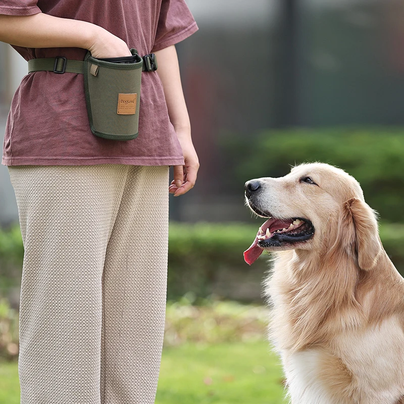 Compact Dog Snack Pouch - Outdoor Training & Reward Bag