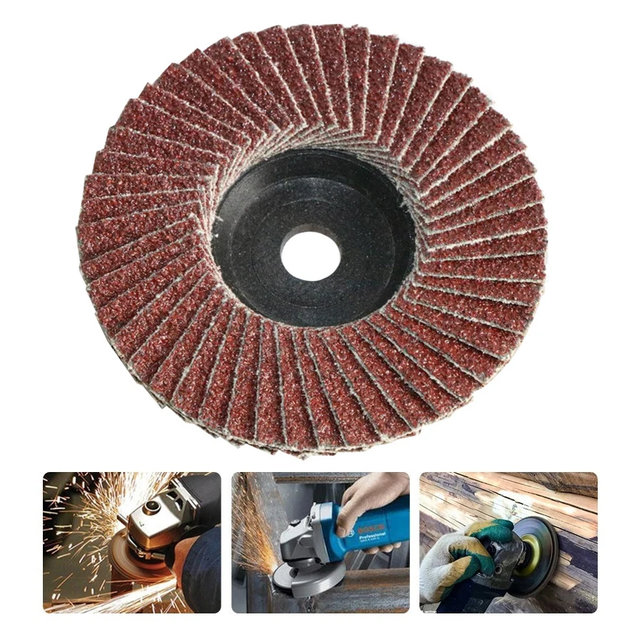 

100mm / 4 Inch Red Grinding Wheels for Polishing / Sanding