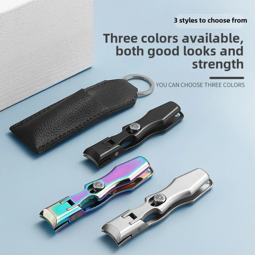 Portable Nail Clippers Ultra Sharp Fingernail Clippers Stainless Steel Toenail Scissors Wide Jaw Opening Anti Splash Manicure nail clipper set nail clipper nail care kit nail scissors set nail clippers manicure pedicure kit manicure set manicure sets manicure nail clipper set nail clippers kit