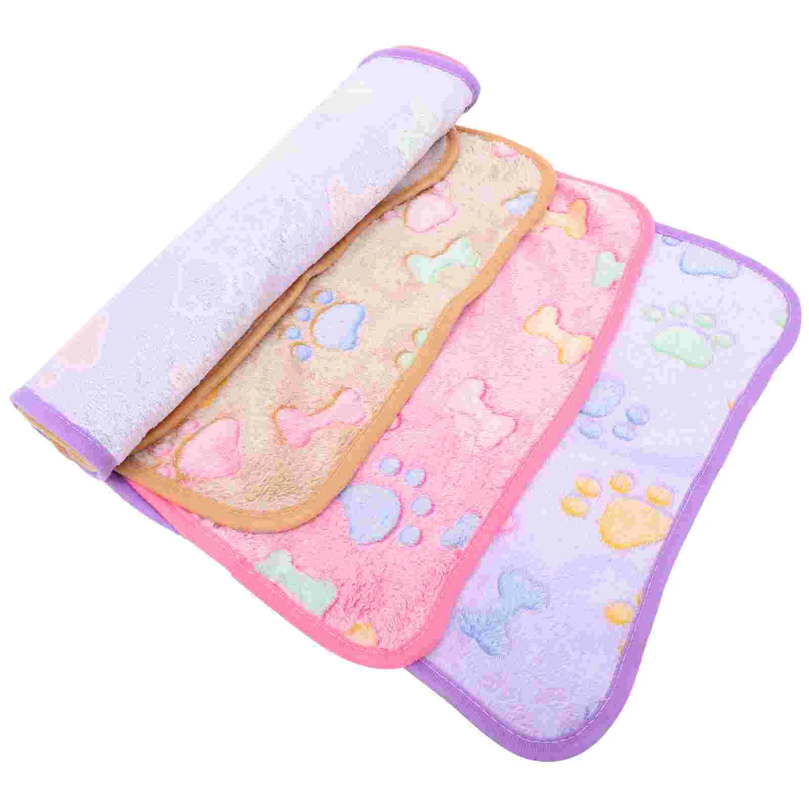 

3 Pcs Critters Sleeping Mat Small Animal Pad Lining Reusable Blanket Guinea Accessories Warm Cage