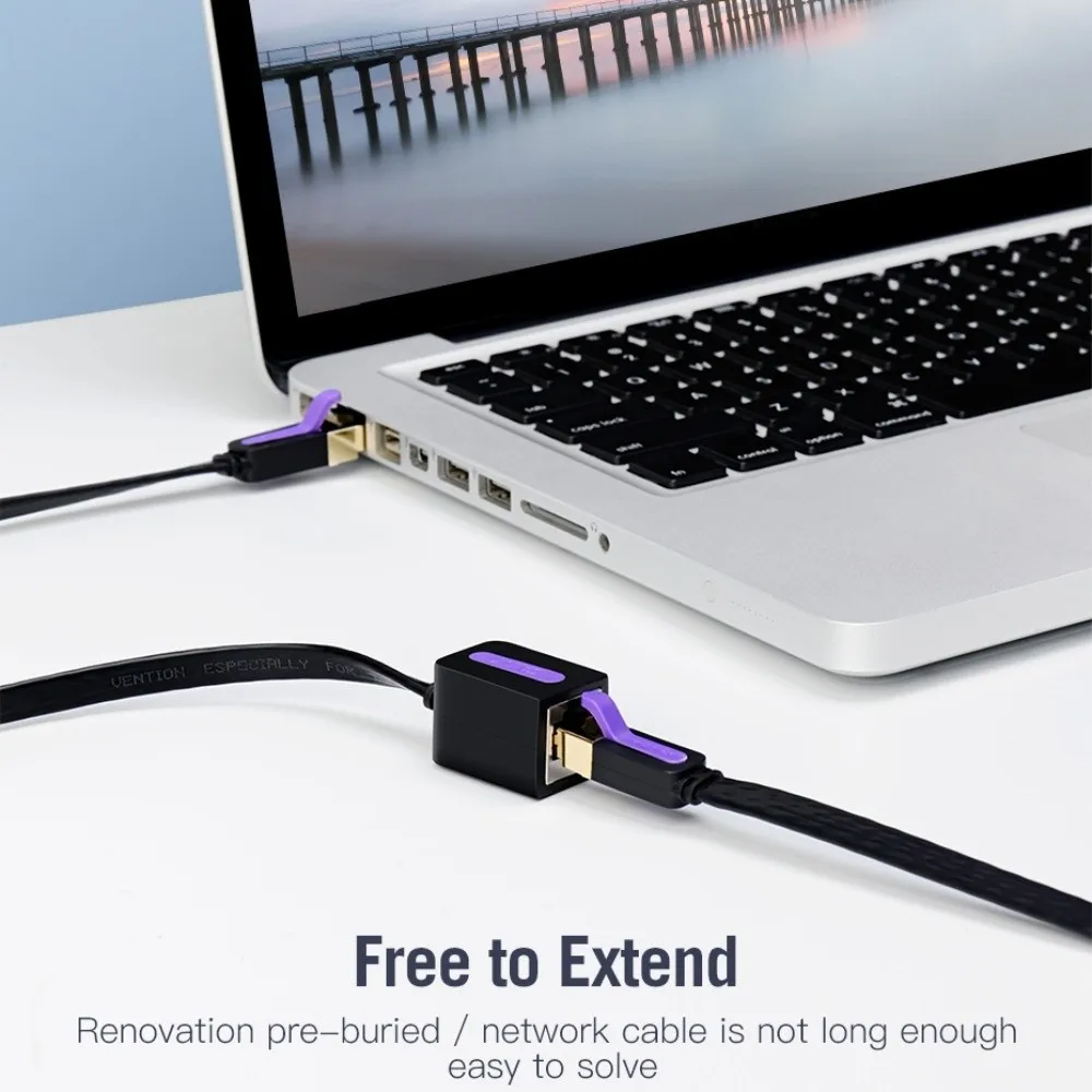 남성-여성 Cat 7 연장 케이블 RJ45 PVC 이더넷 연장 코드 경량 내구성 CAT7 이더넷 케이블 노트북