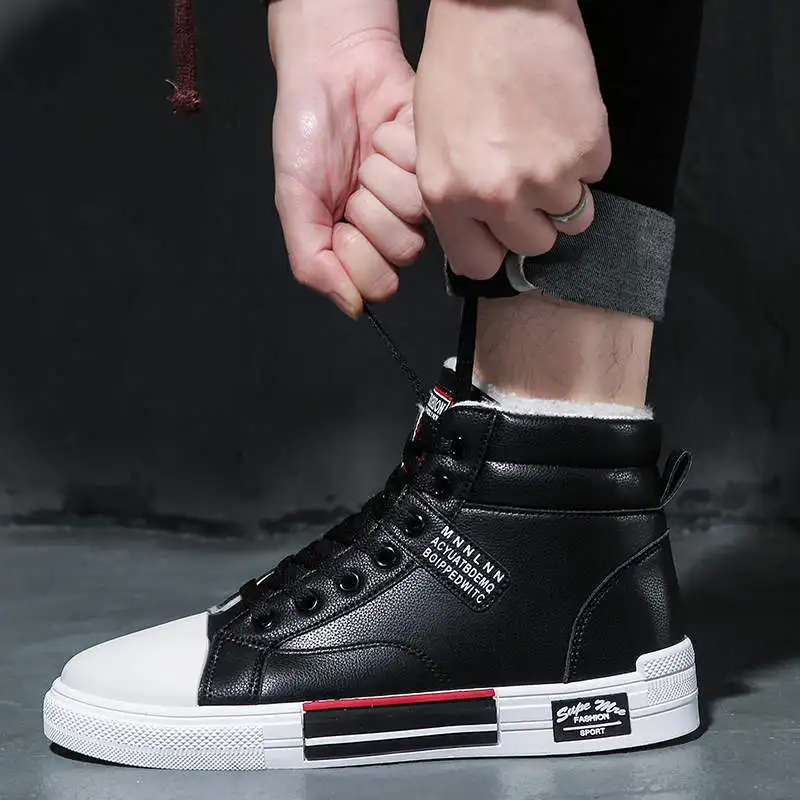 Populaire Mannen Casual Sneaker Warmste Pluche Mannen Winter Schoenen Licht  Soft Heren Hoge Sneakers Platforms Luxe Man Merk Schoenen z9| | - AliExpress