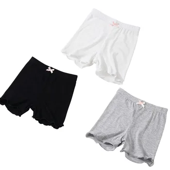 3-Pack Girls’ Summer Safety Shorts with Bows 1