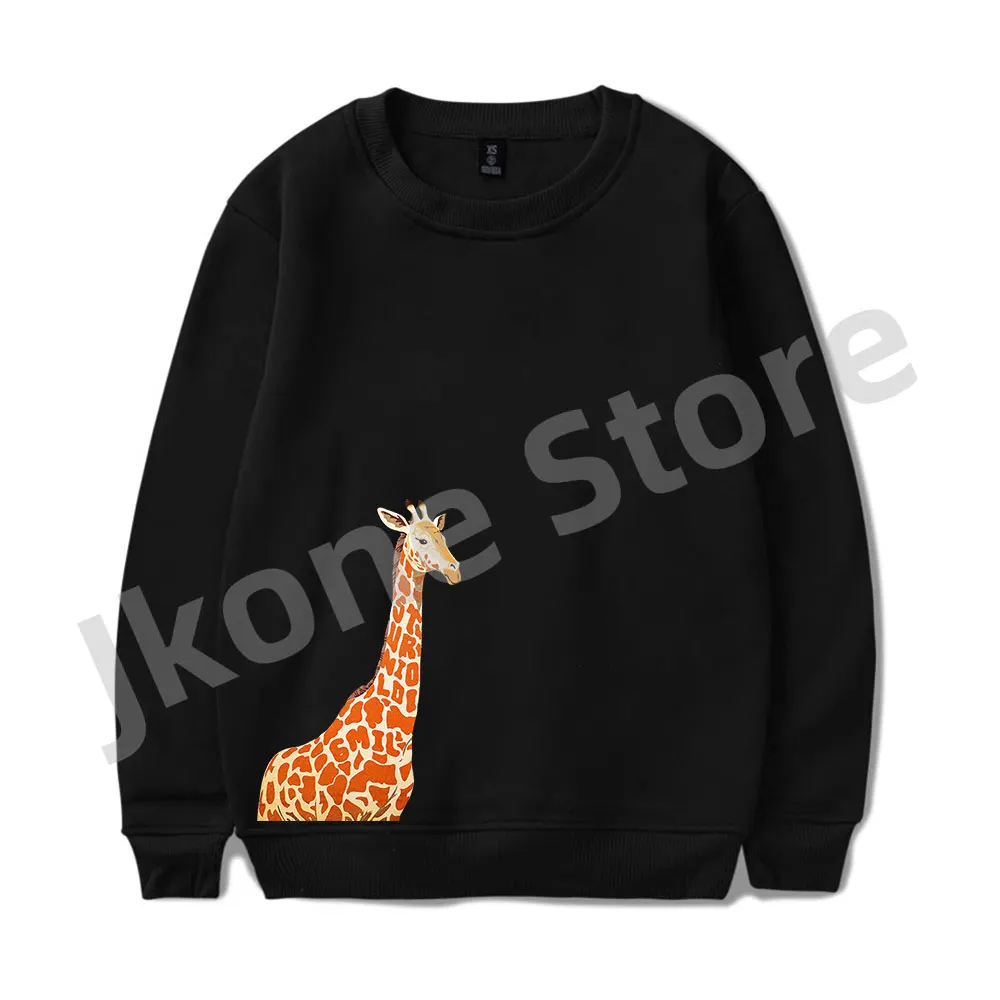 

Sturniolo Triplets Let's Trip Giraffe Crewneck Sweatshirts Women Men Fashion Funny Casual Long Sleeve