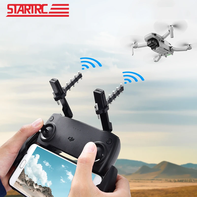 RCGEEK Yagi Mavic Mini Drone Range Extender Remote Controller Antenna