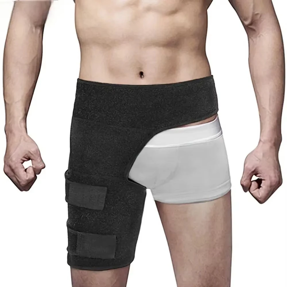 Ortho-Wrap Hip Brace Hip Support Brace Breathable Sciatica Support Protective Sleeve Flexor Anti-Strain