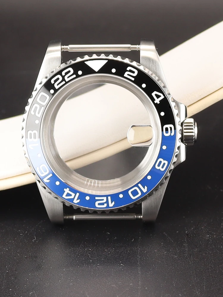 Premium 40mm Waterproof Watch Case with Ceramic Bezel Insert