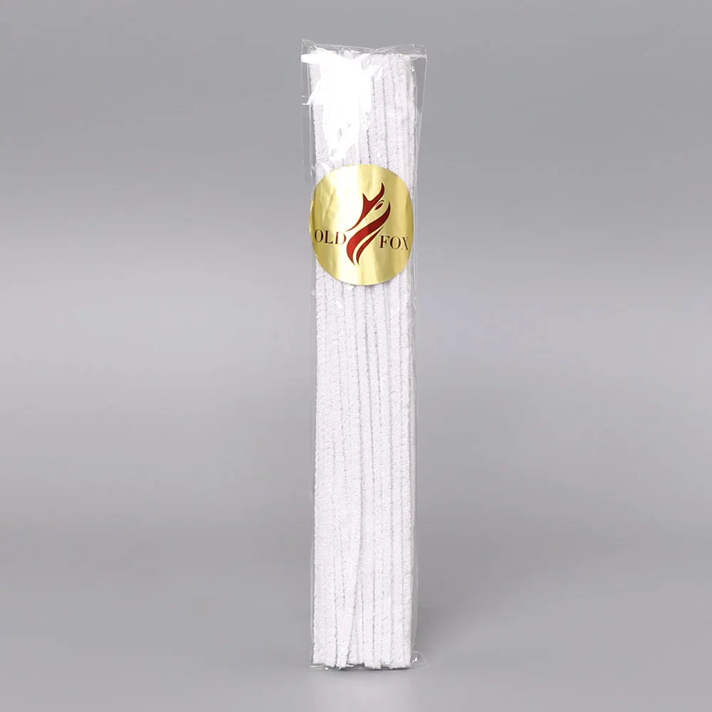 50pcs Cotton Tobacco Smoking Pipe Clean Tool length 300mm For Cleaning 3mm 6mm 9mm pipe channel Long Church pipe clean