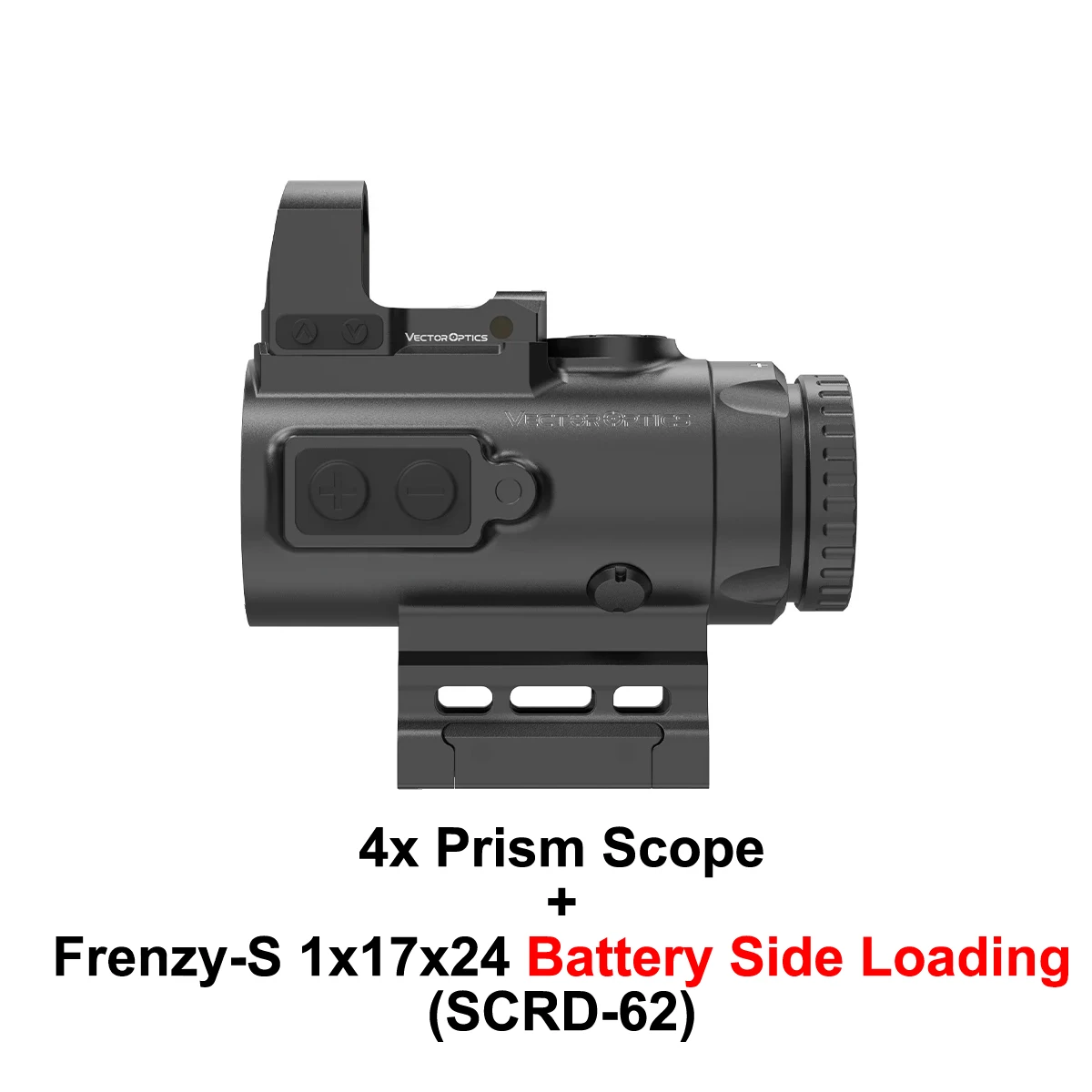 Vector Optics Paragon 4x24 Mini Prism Rifle Scope Compact