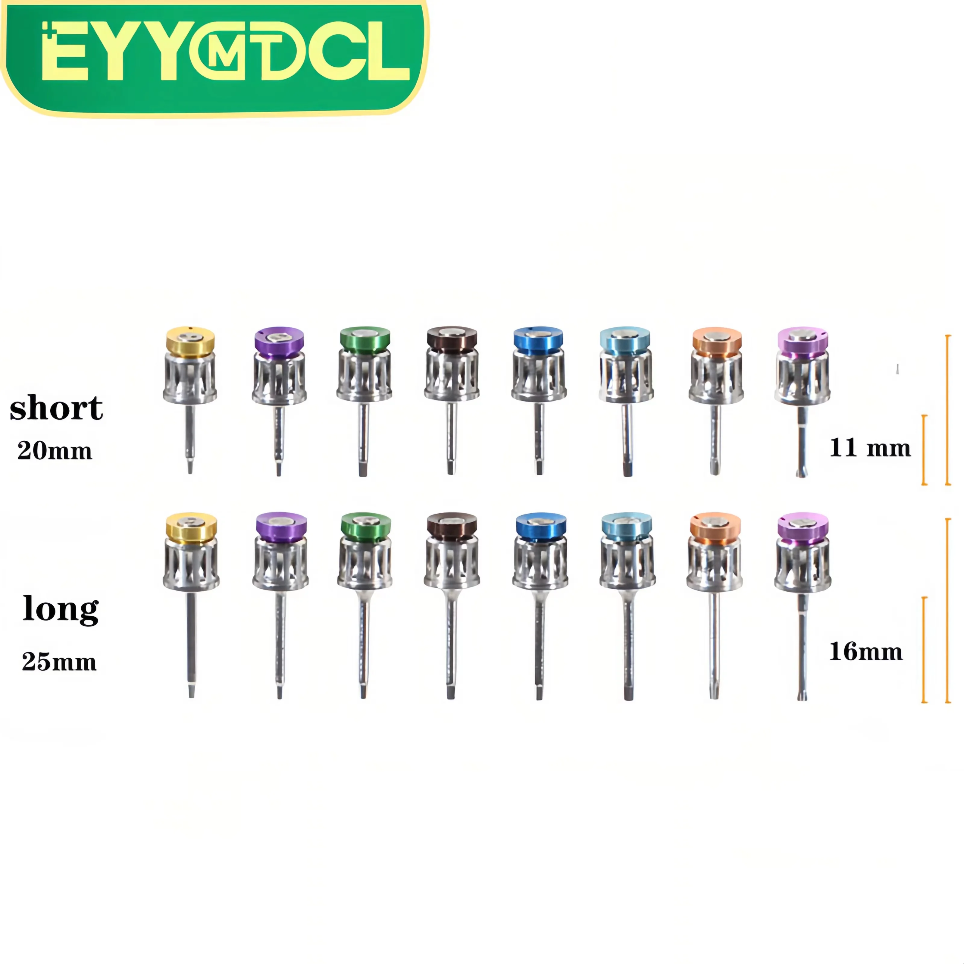 치과 재료 치과 임플란트 토크 렌치 스크루 드라이버 도구 10-70NCM Endodontics 올인원 심기 16 PCS 임상