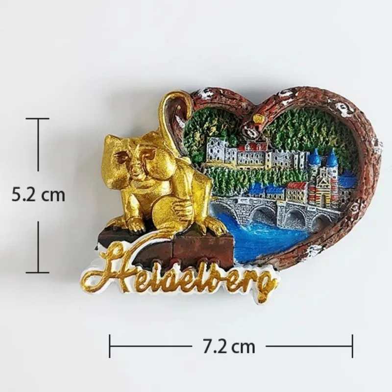 Magnete Da Frigorifero 3D – Cattedrale Di Colonia (Kölner Dom) – Souvenir Turistico In Resina, Fatto A Mano, Regalo Collezione - 4
