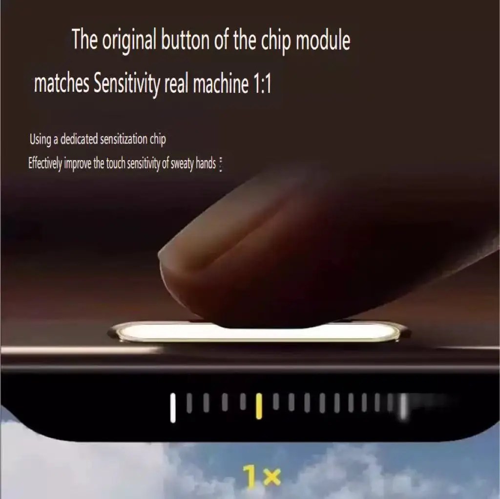 Suitable for Apple iPhone 16 16 16promax camera side button toughened film
