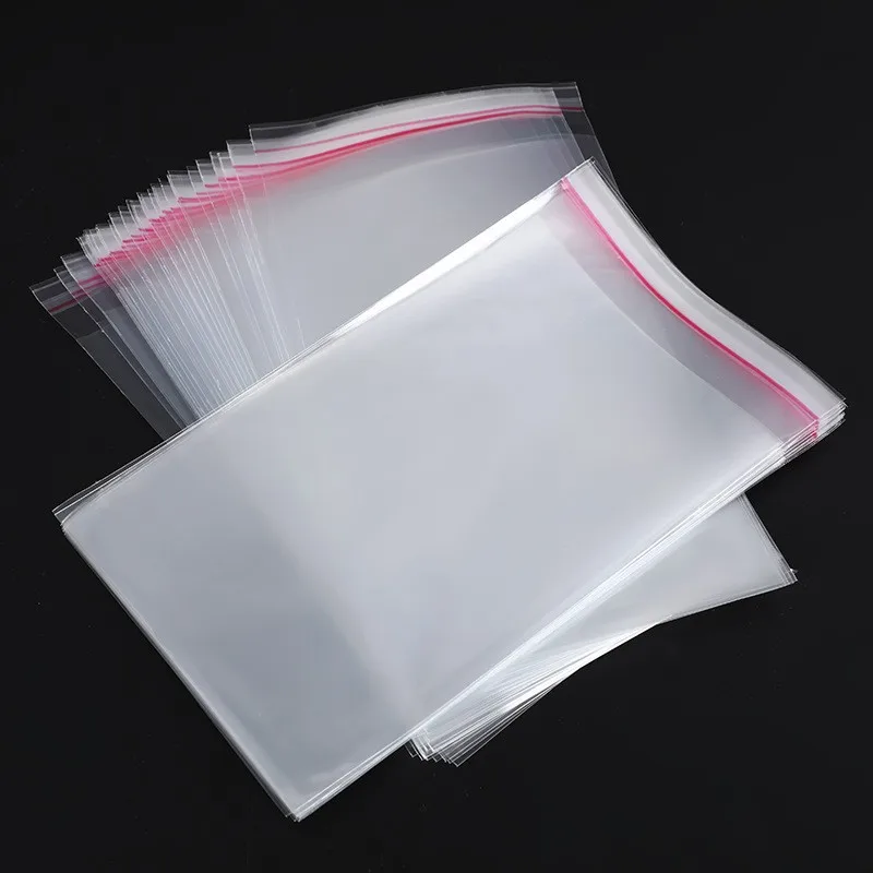 Cellophane Self-adhesive Bag Plastic Opp Transparent Sealed Jewelry Gift Food Candy Chothes Cake Packaging Clear Pouches 4