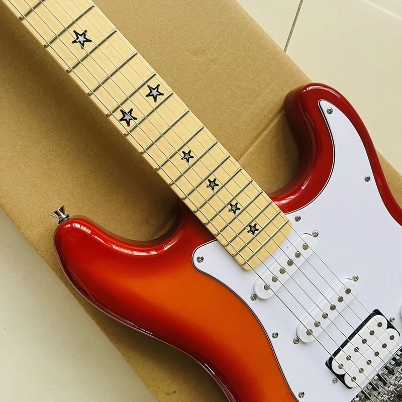 קלאסי גיטרה חשמלית אישית סנט, מערכת Vibrato, אבטחת איכות, כיתה מקצועית, משלוח מהיר.