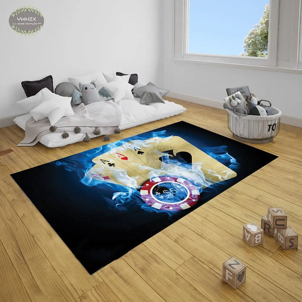 CETMAC Impression 3D De Tapis De Flanelle Tapis Fondu Tapis Antidérapant  Qui Ne Se Décolle Pas pour La Décoration De La Maison, Salon, Chambre,  Tapis