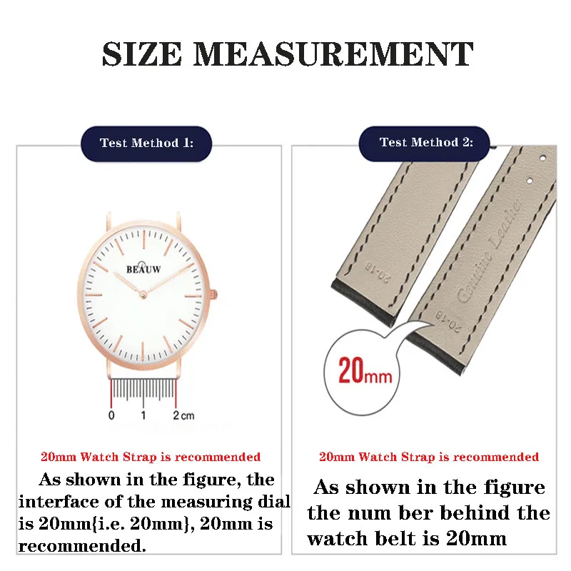 Watch Band Measure Watch Case Size Watch Band How To Measure A