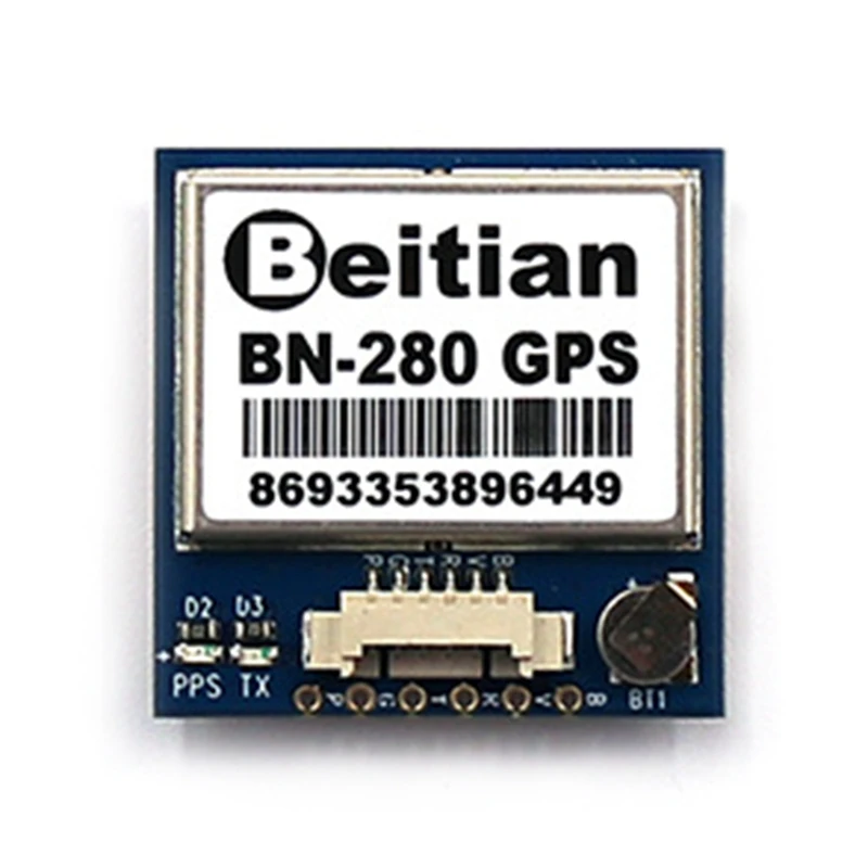 GPS 모듈 BN280 GPS + GLONASS Beidou 5V TTL 레벨, RC 장거리 FPV 레이싱 드론 비행기용