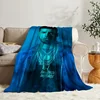 Fluffy Blankets Anuel AA Bed Sofa Camp Nap Bedspread Soft Blankets Fleece Home Textile Birthday Gift Blanket Bedroom Decor 1