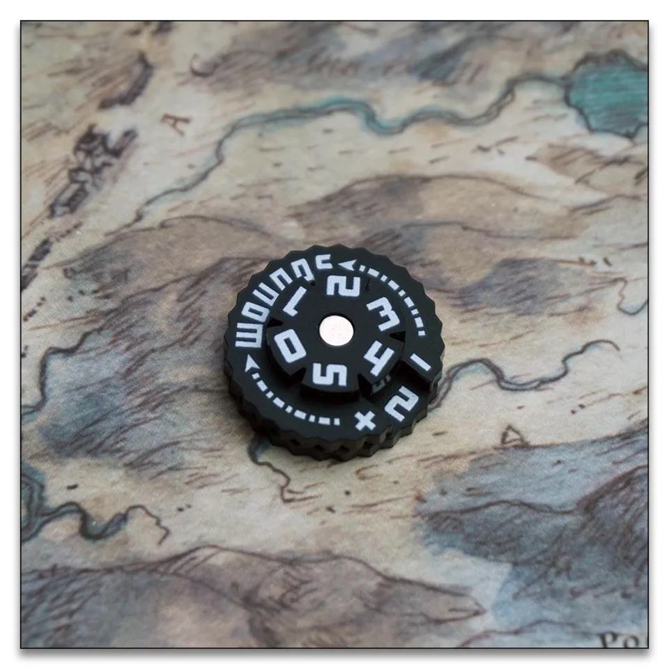 Acrylic Wound Tracker Model Kit for Tabletop Games