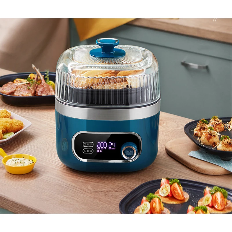 

Electric Air Fryer Multifunctional Cooking Pot Replaceable Baking Pan Home Appliance