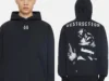 Men Women Fashion Hoodie Trend Brand Funny 100%Cotton Men Printed 44 LABEL GROUP Hoodies Sweatshirts Couple Streetwear Pullover 2