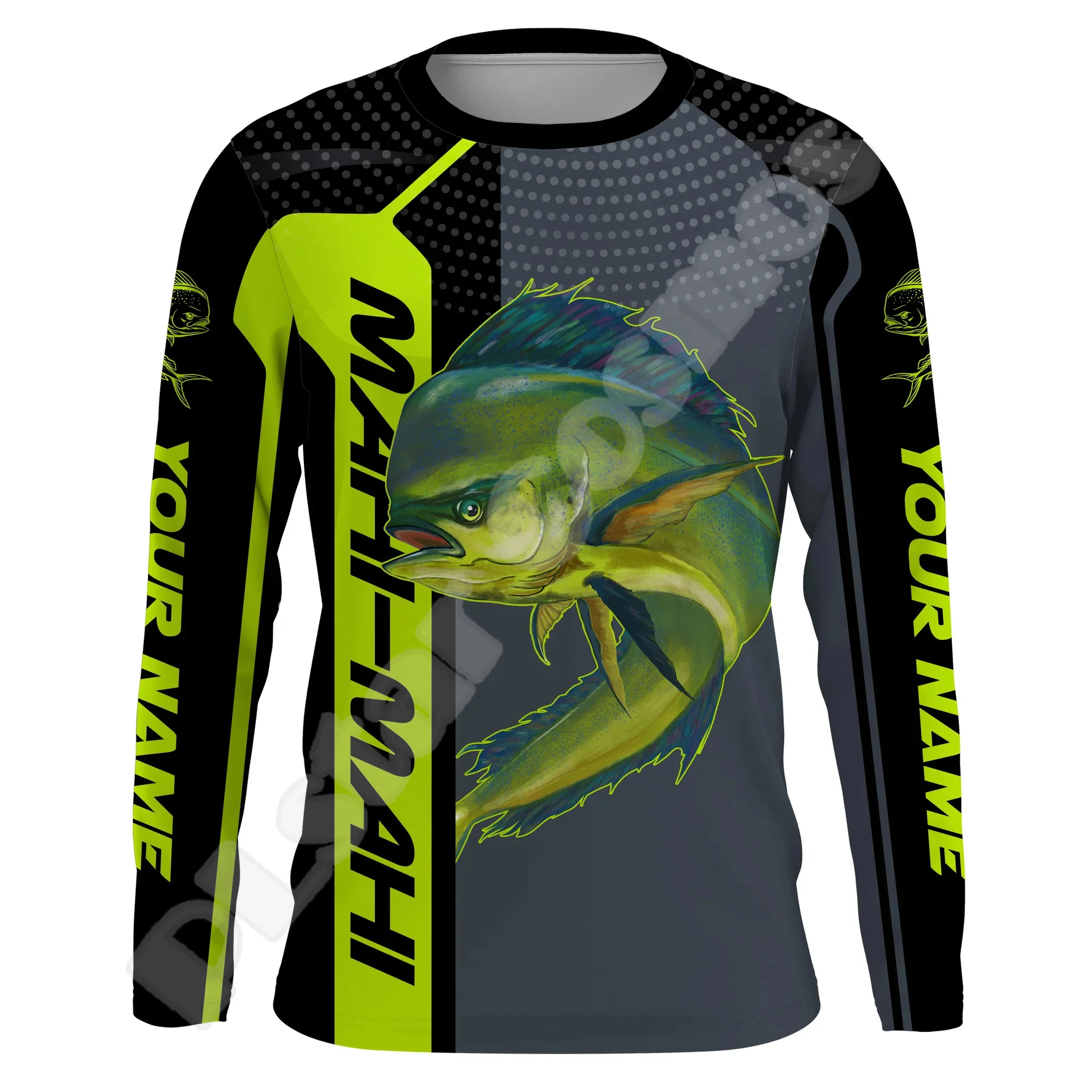 NewFashion Custom Name Tuan Fishing Mahi Fisher Tattoo Retro Tracksuit Harajuku 3DPrint Streetwear Casual Funny Jacket Hoodies N