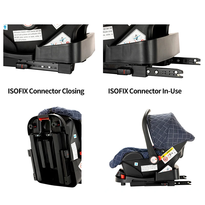 3-in-1 baby stroller that can sit or lie down with ISOfix interface baser multi-purpose luxury newborn travel baby stroller baby stroller