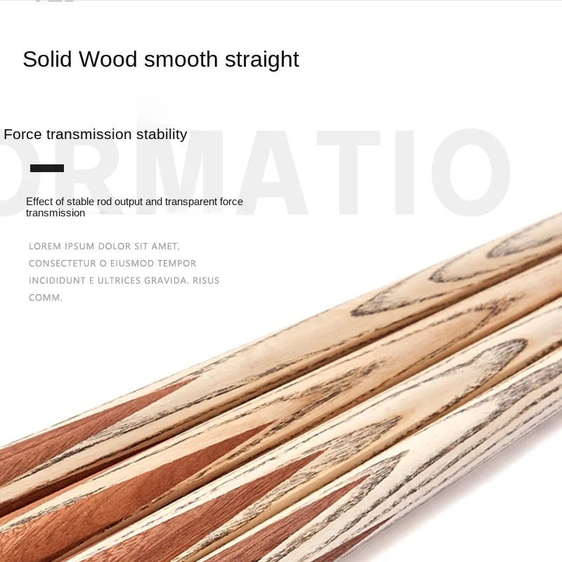 SMALL HEAD BALL ROD Ashwood Single Billiard Cue Beginner Snooker 10MM G-02