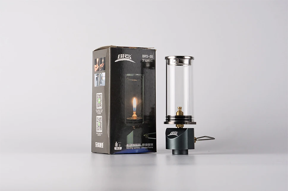 BRS-55 Traumhafte Kerze Lampe Mini Winddicht Butan Gas Camping Laterne Outdoor Camping Liefert Tourist Zelt Beleuchtung Ausrüstung – Detail 11