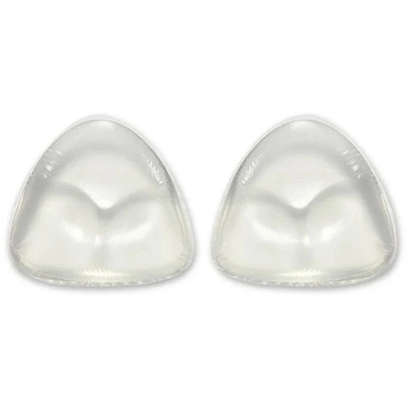 Silicone Push-Up Bra Inserts with Nipple Covers - Thicker Breast Pads