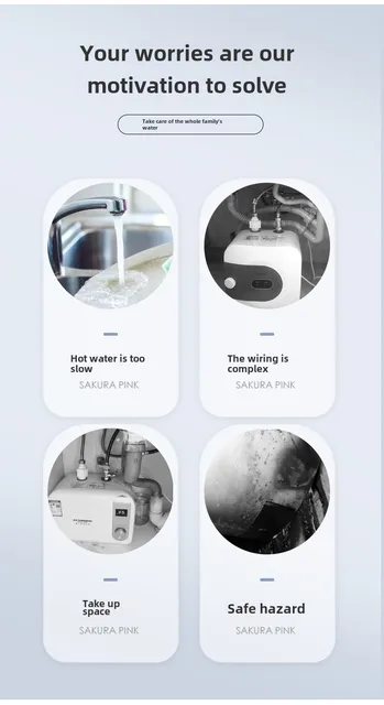 3000W น้ําร้อนทันที เครื่องทําความร้อน ก๊อกน้ําไฟฟ้า Tankless สําหรับห้องครัวเครื่องทําความร้อนอย่างรวดเร็วแตะพร้อมจอแสดงผลอุณหภูมิ 6