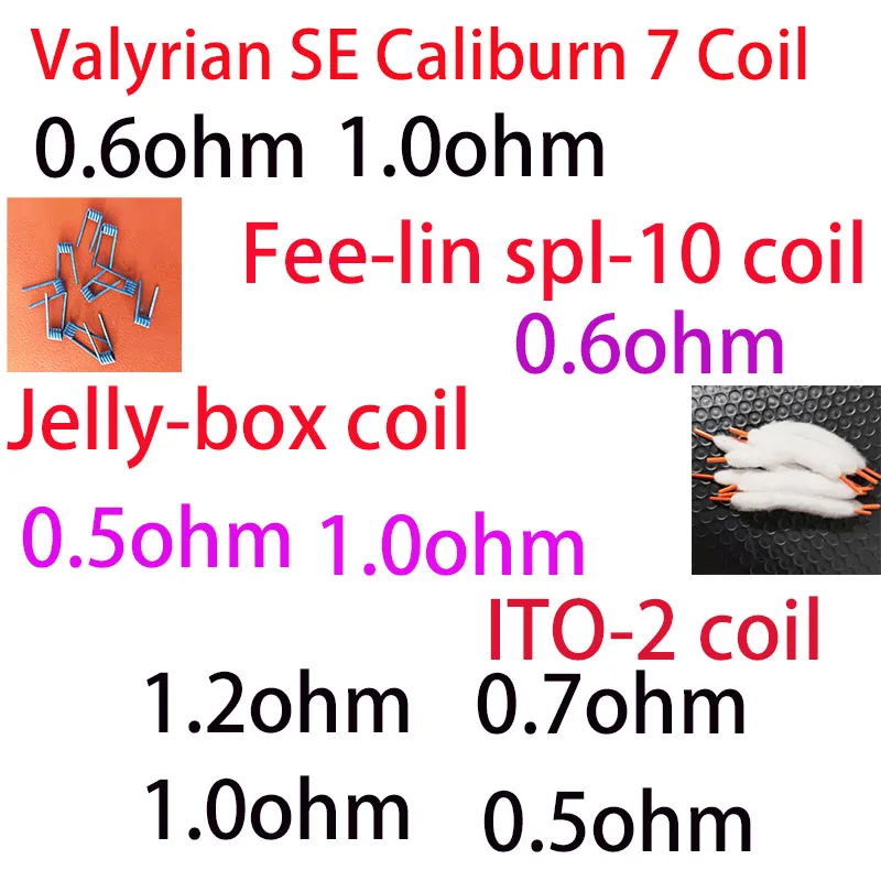 

Caliburn7 Jelly-box ITO M2 Fee lin spl 10 v8 v12 mesh ciol core X Z/F Kit Feelin Mini/ X/ C1 Valyrian SE 7 Doric 20 Tank cover