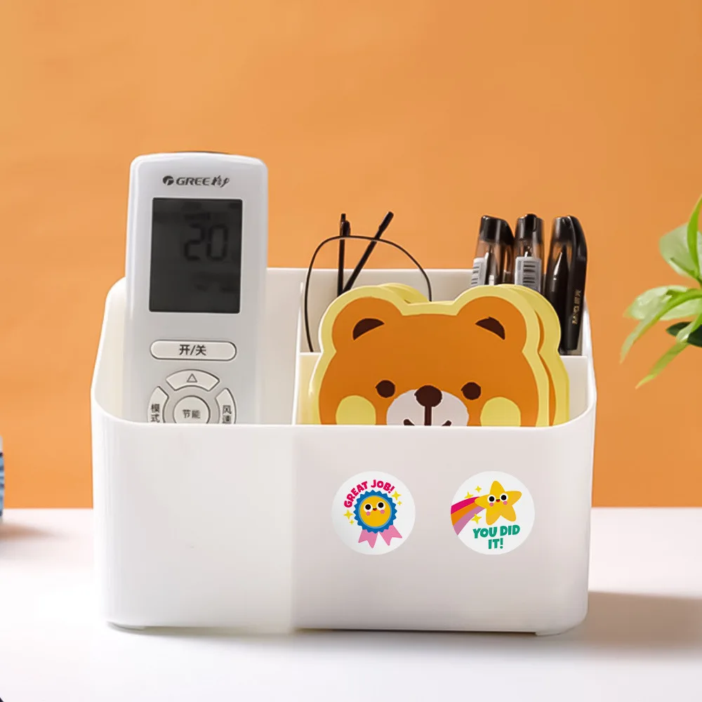 Reward Stickers for Kids Children Kindergarten School Encouragement Students Games Toy Animals Stationery Sticker 500pcs/roll