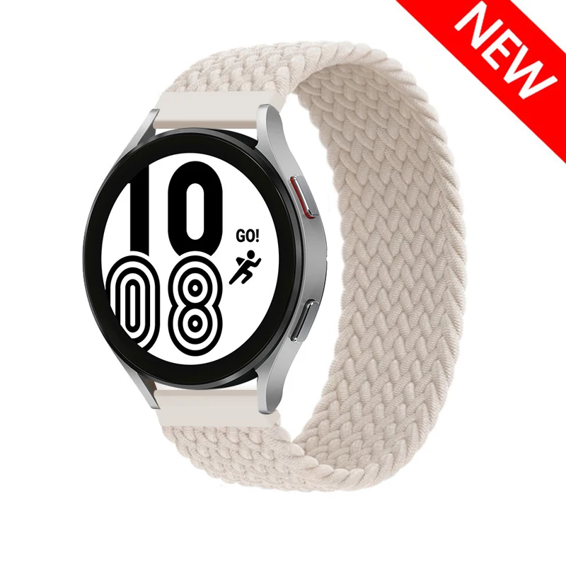 Braided Solo Loop Watch Band for Galaxy Watches, Multiple Sizes Available