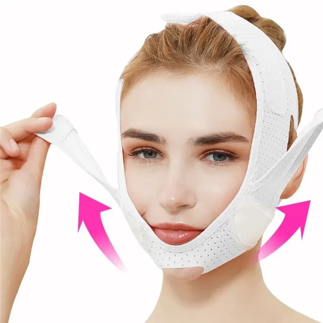 Elastic Face Slimming Bandage V Line Face Shaper Women Chin Cheek Lift Up  Belt Face Anti Wrinkle lifting Strap Face Care Tools - AliExpress