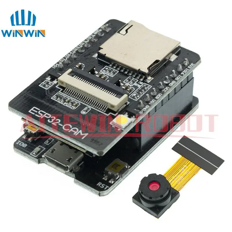 ESP32-CAM ESP32-CAM-MB MICRO USB ESP32 Serial to WiFi ESP32 CAM Development Board CH340 CH340G 5V Bluetooth + OV2640 Camera development board camera module
