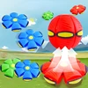 Flying UFO Kids Flat Throw Disc Ball  Magic Balls with For Children's Toy Balls Boy Girl Outdoor Sports Toys Gift Flat Ball 1