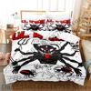 2024 Lil Darkie Bedding Set Single Twin Full Queen King Size Bed Set Adult Kid Bedroom Duvetcover Sets 3D Anime Bed Sheet Set 5