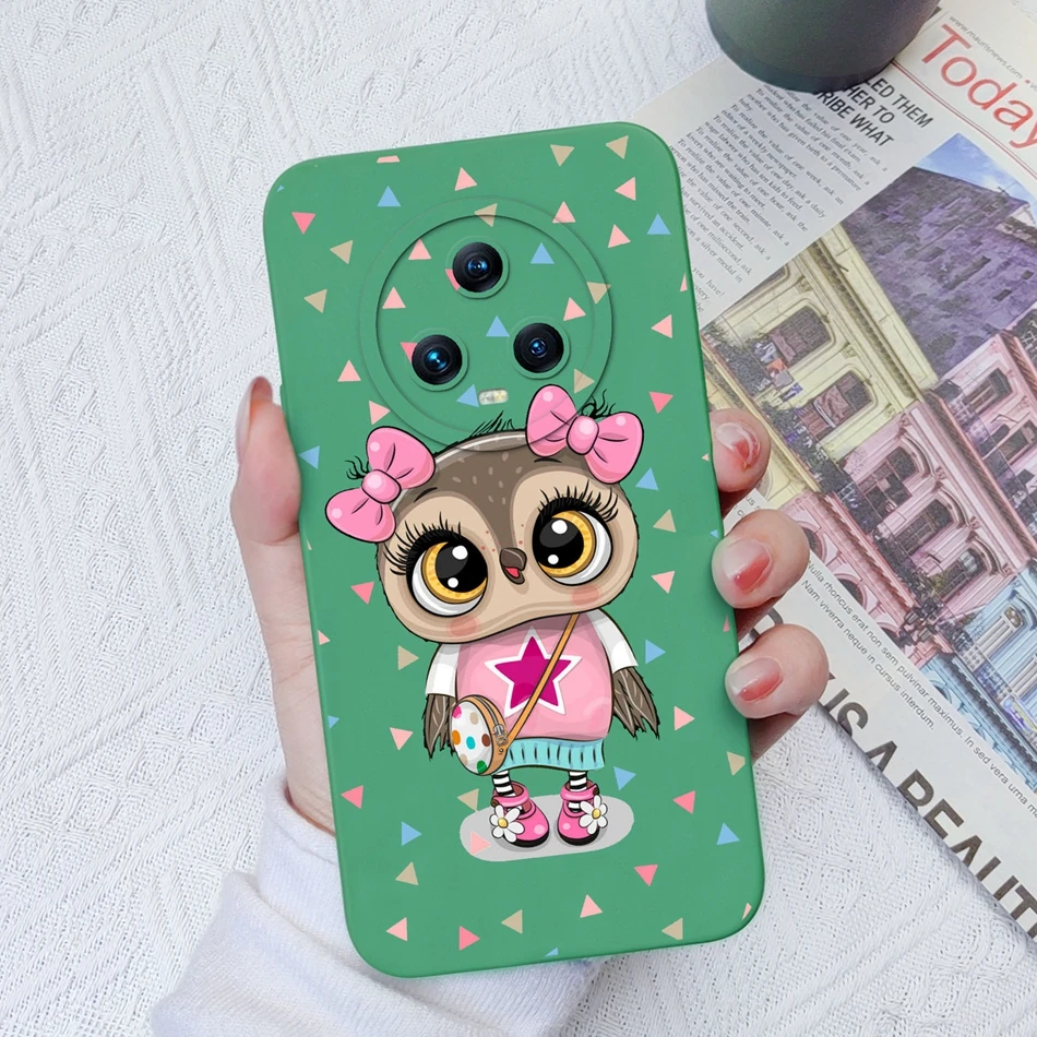 Premium Phone Case with Enhanced Camera Protection - Soft Liquid Silicone Bumper Cover for Huawei Honor Magic Series