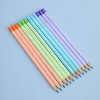 12pcs Graphite Professional Macaron 2B Drawing Pencils Sketch Pencil Black Lead Pencils for Sketching Writing 1