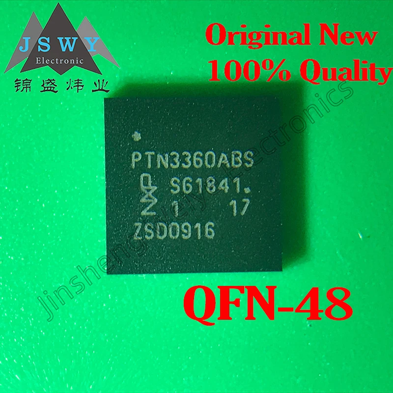 

5PCS PTN3360ABS PTN3360BBS PTN3360 SMD QFN48 Chip IC 100% Brand New Original Free Shipping Electronics