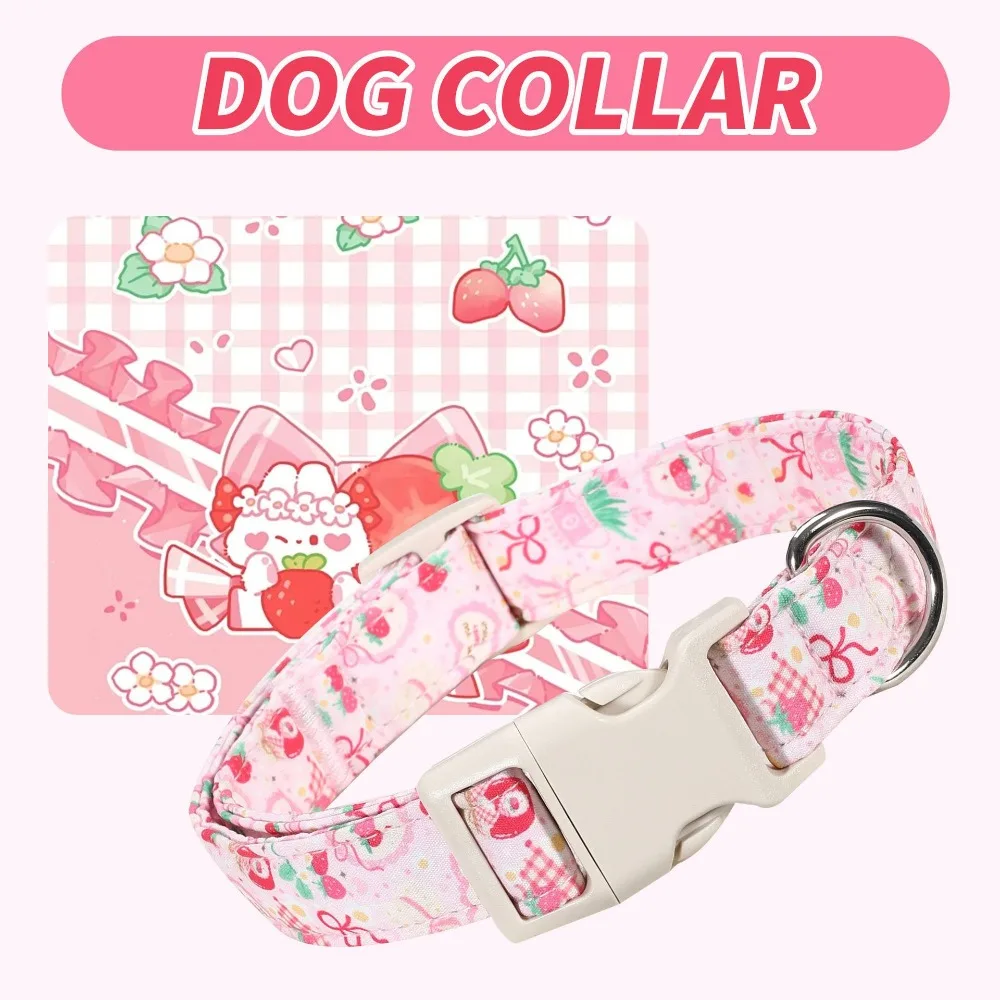 Valentinstag Katzen- und Hundehalsband Anti-Verlust Verstellbares Sicherheitshalsband für Kleine Mittlere Große Hunde Komfortables Haustierzubehör – Detail 1
