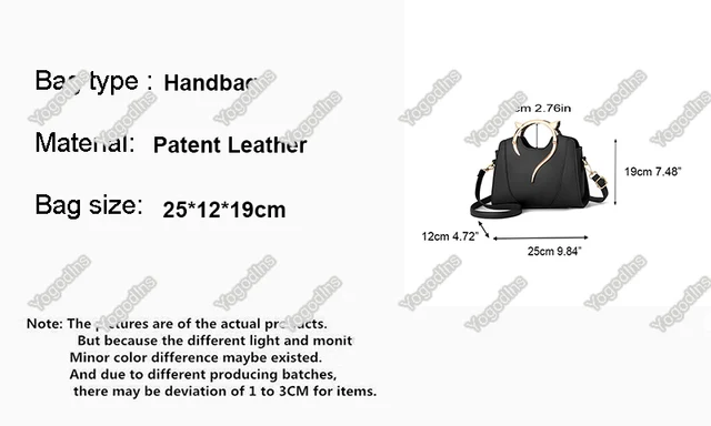 Borsa A Tracolla Donna Con Nappe A Gatto - Piccola E Graziosa, 19x12cm - Foto 6