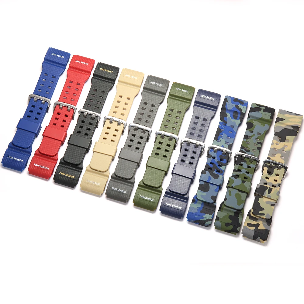 

Resin Strap Suitable for Casio G-shock Mudmaster GG1000 GWG100 GSG100 Mens Sports Waterproof Modified Watch Band Accessories