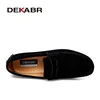 DEKABR 2025 New Couple Casual Shoes Slip-on Handmade Comfortable Breathable High Quality Pu Leather Loafers Fashion Size 35-48 2