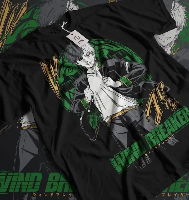 

Anime Vintage Tee - Lovers' Unisex, Manga Graphic, Japanese Anime Choice
