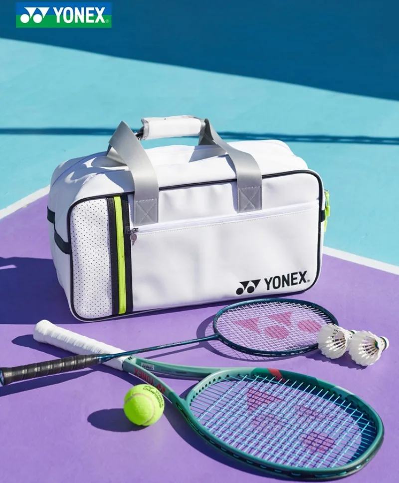 Новая высококачественная спортивная сумка YONEX для ракеток для бадминтона прочная и вместительная спортивная сумка может вмещать 2-3 теннисные ракетки сумка для ракетки ywyat для бадминтона вместительная спортивная сумочка для мужчин и женщин