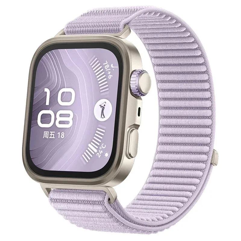 Breathable Braided Nylon Loop Strap - Comfortable Fit Watch Band Accessory