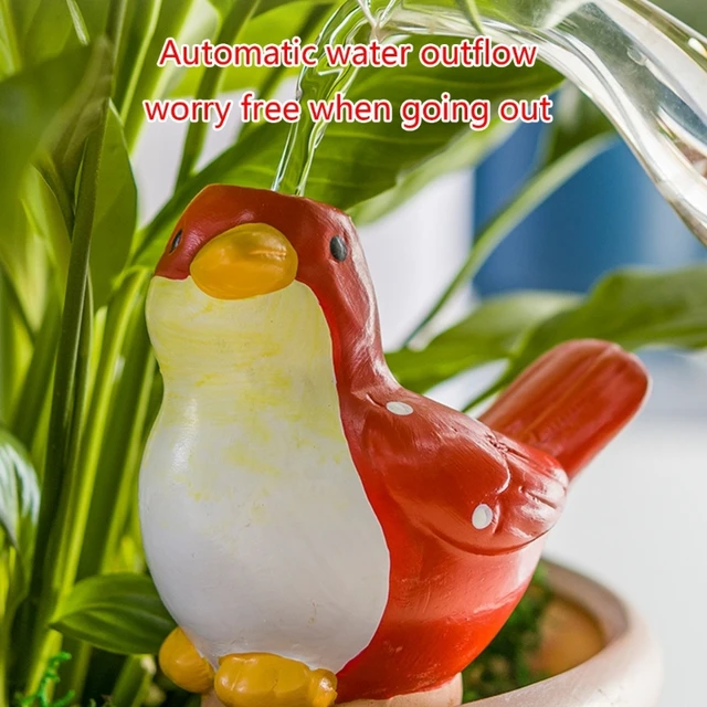 4 db Auto Drip Öntözőrendszer Madarak Automatikus Önöntő Növény Virág Beltéri Kertészet Háztartási Vízelő J78C - Image 5