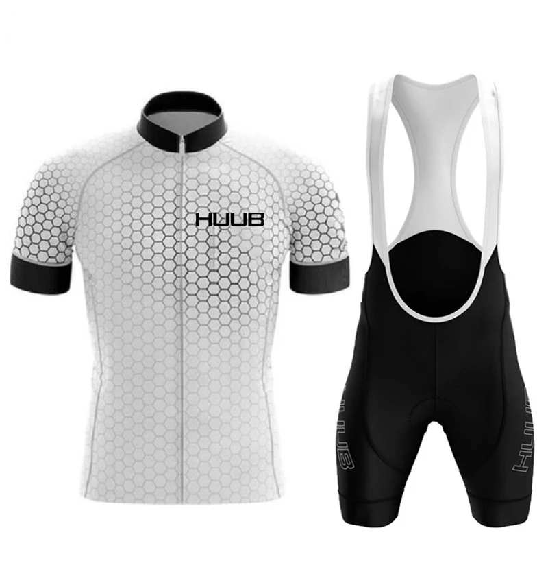 HUUB Raudax Bike Set New Team Bike Clothing Mountain Bike 19D Gel Bib Shorts Men's Cycling Jersey Set Ropa Ciclismo Triathlon